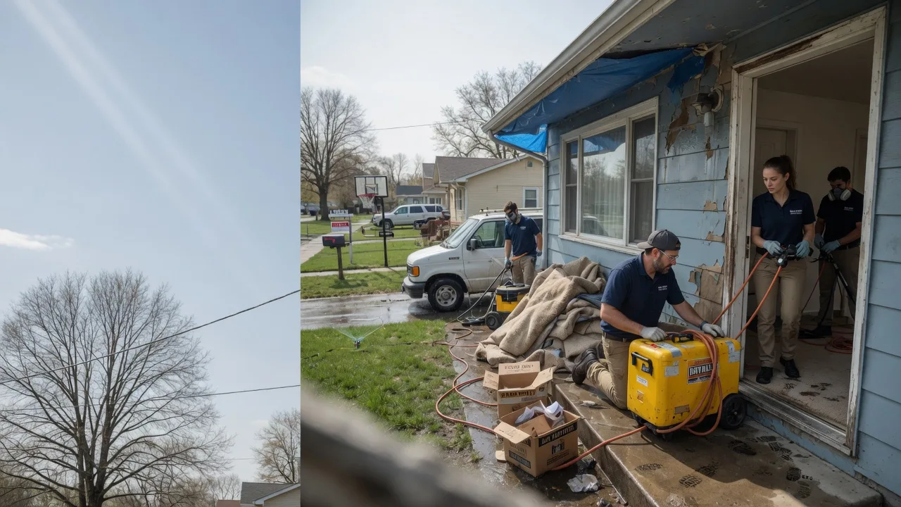 Basement Flood Cleanup in Galena, OH near me